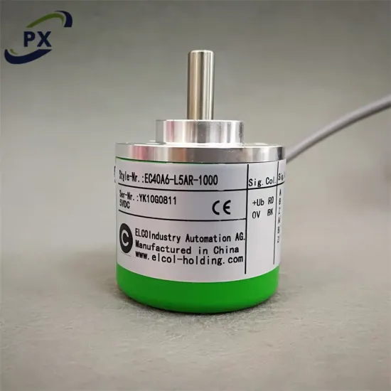 Rotary Encoders: ELCO EB100P38-P6PR-1024 to EC40A6-L5AR-1000 Specifications