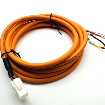 Kabel Encoder dengan terminal AMP 4P &amp; EVN