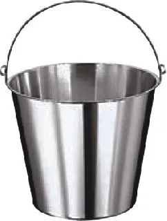 Graduated kitchen bucket, s/s