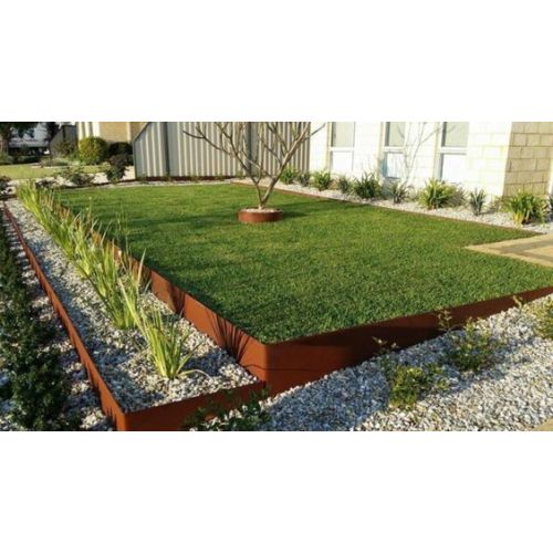 Garden edge round steel easy garten lawn edging