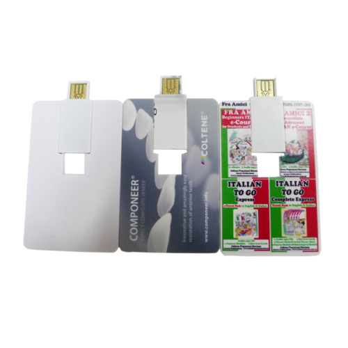 Promotional Custom Credit Card USB Flash Drive