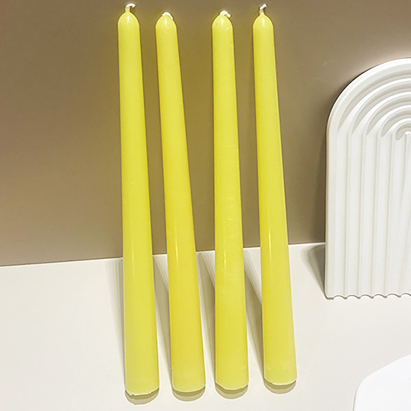 10 -цалевыя палачкі з конуснага колеру доўгія свечкі прадаюць