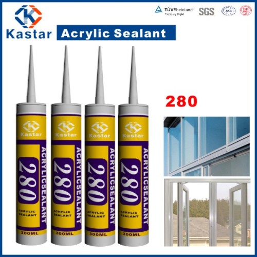 High Performance Construction White Caulking, Acrylic Sealant (Kastar280)