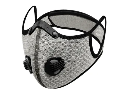 Colorful protective sports face mask