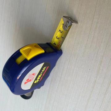 Monochrome plastic shell steel tape measuring tool