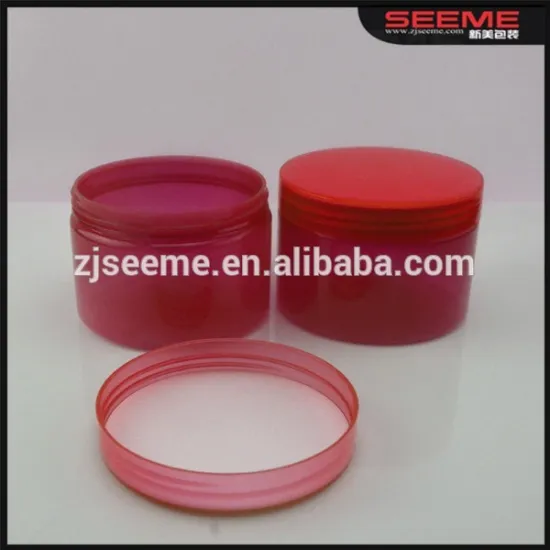 200g Plastic PET Cosmetic Jars with Lids