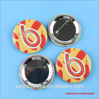 2016 Promotion pin badge pin button badge materials badge pin button