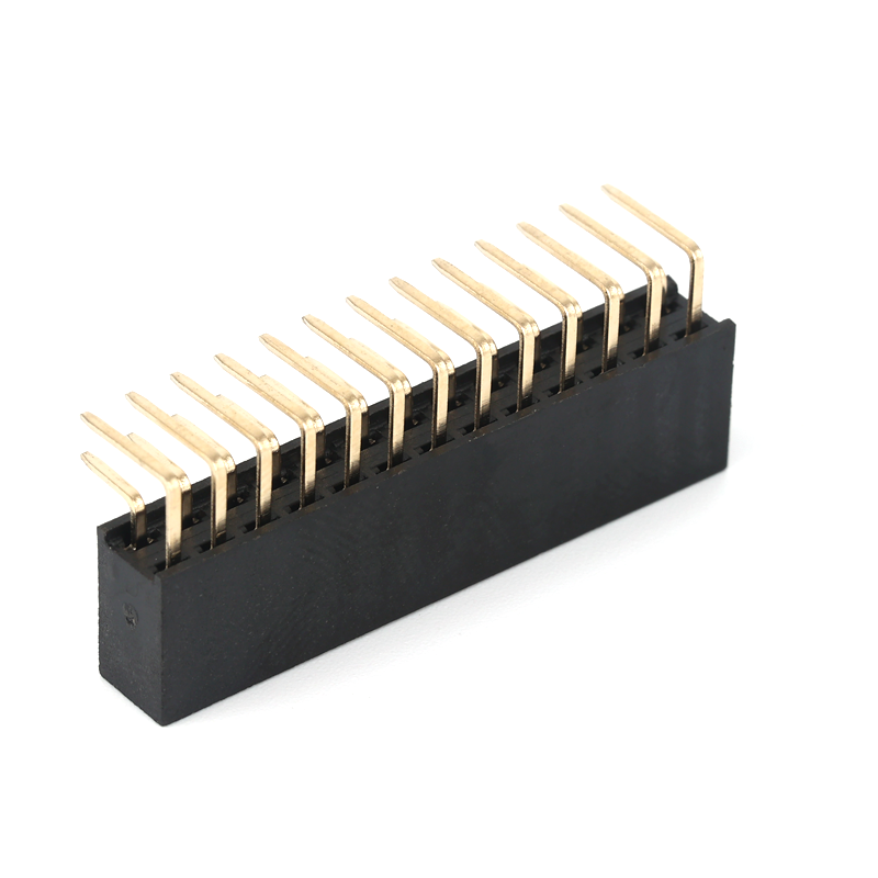 2.54mm Double row H8.5 90 degree