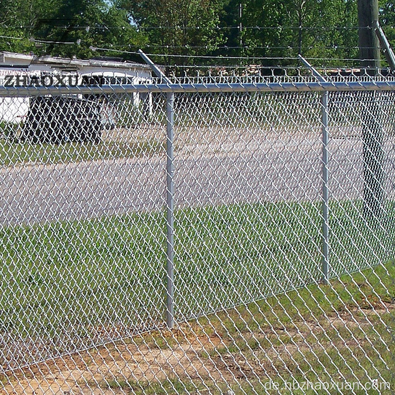 Verzinkter PVC -Kettenkettengliederzaun