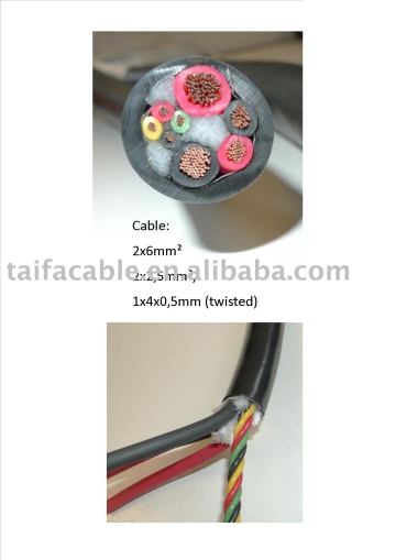 Universal Rubber sheath Flexible Cable