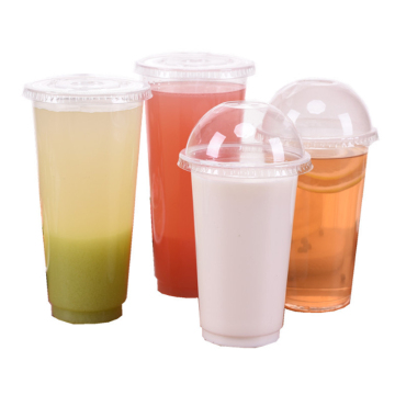 Fast Shipping Disposable Transparent Plastic Cup 480ml PP Cold Drink Cup