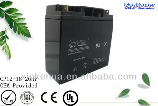 Lead acid/AGM / VRLA / SLA / SMF Battery 12v 18ah