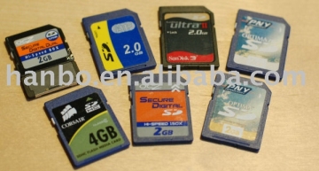 SD card, micro SD card, mini SD card, DV-RS card, MMC card, TF card, hi-speed memory card, OEM memory card, branded memory card