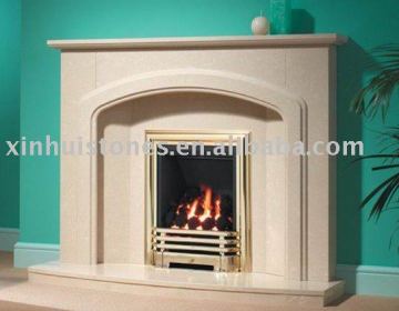 Stone Fireplace