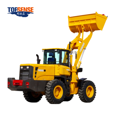 Topsense Cheap 1.5 Ton Diesel Front Wheel Loader - All Terrain Hot Sale at Factory Outlet