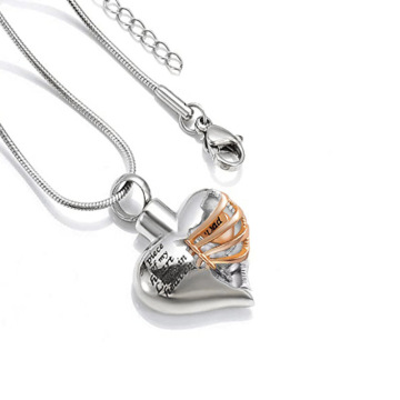 Brave Light Wholesale: Factory Price Memorial Ashes Keepsake Urn Necklace for Gifts