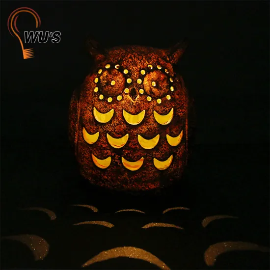 Customized animal Solar Polyresin Garden Light resin dwarf solar light