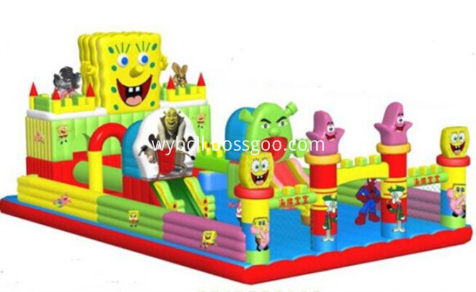 inflatable bounce castle