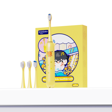 Sonic Electric Toothbrush with Color Fading for Kids - Baby Porket Style
