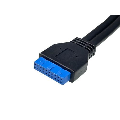 이중 USB 3.0 A(암) - IDC 20P