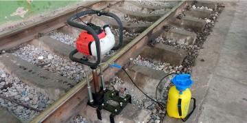 Concrete Sleeper Bolt Drilling Machine