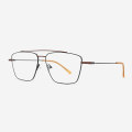 Classic Square Metal Women's Optical Frames