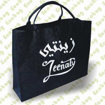 Promotional Bag, Recycle PET Bag with Silkscreen Printing, Suitable for Gifts and Packing