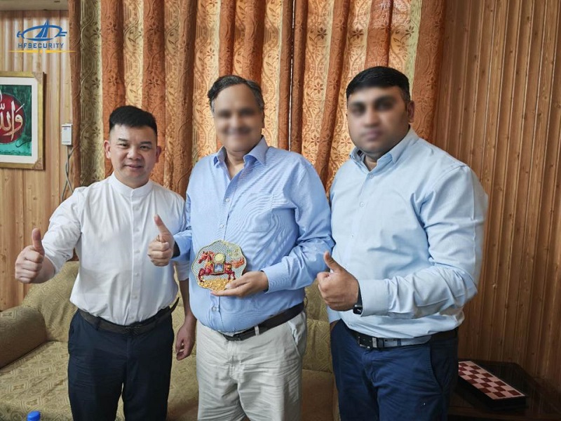 HFSecurity visits Pakistan, biometric identity authentication solutions are favored by customers