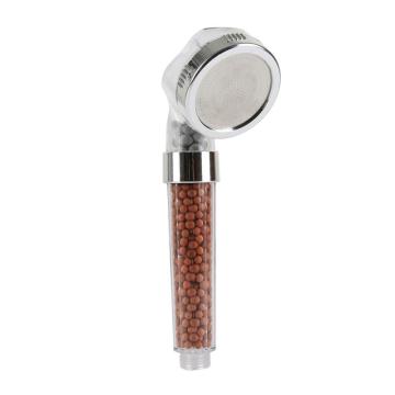 High Quality Shower Head with Water Saving Filter Balls and Negative Ion Activation