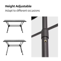 Wholesale Foldable Picnic Table High Quality Aluminum Camping Table