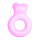 Love Inflatable Swimming Ring Pink Summer Swimming Floats