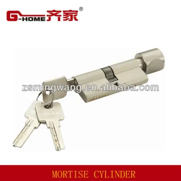 brass cylinder 75mm cylinder with unique knob thumb