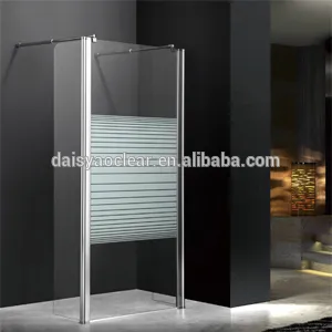 Small shower screen, shower door, shower enclosure