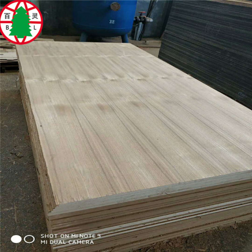 Linyi  1220*2440*5mm  Natural Teak veneer Plywood