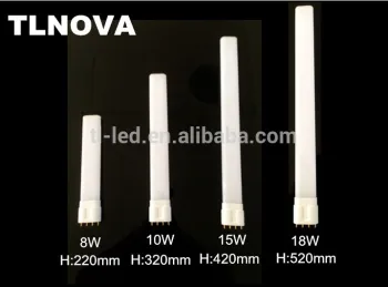 PC 8W,10W,15W 2G11 pll LED tube 4pins fpl replacement for home lighting CE ROHS