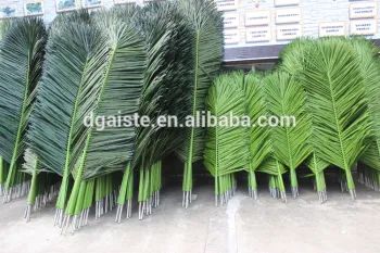 palm branch new product factory Outdoor plastic decor leaf