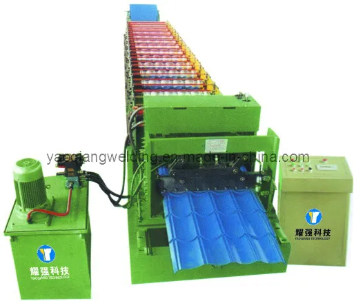 Glazed Roof Tile Roll Forming Machine