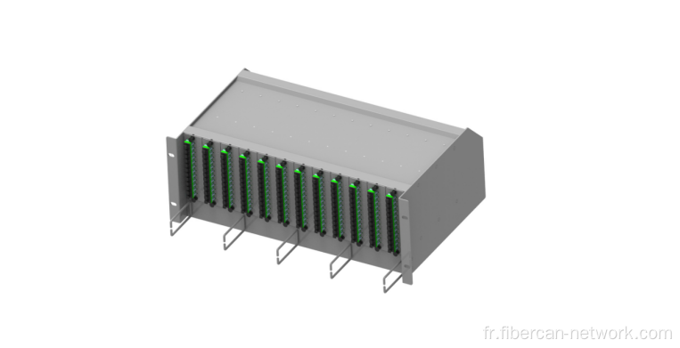 Panneau de correctif à fibre optique 3U Splice