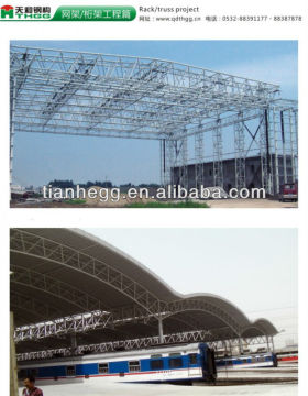 steel structure roof truss, web shed,net rack