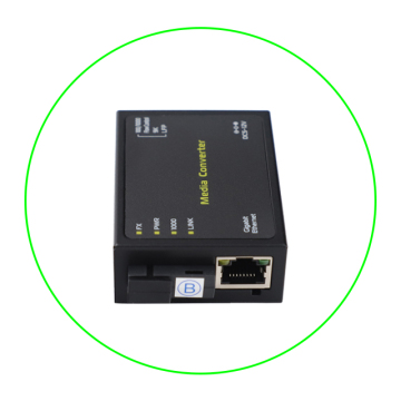 10/100M Mini SC Simplex Fiber Media Converter 20km 10/100Base-TX to 100Base-FX