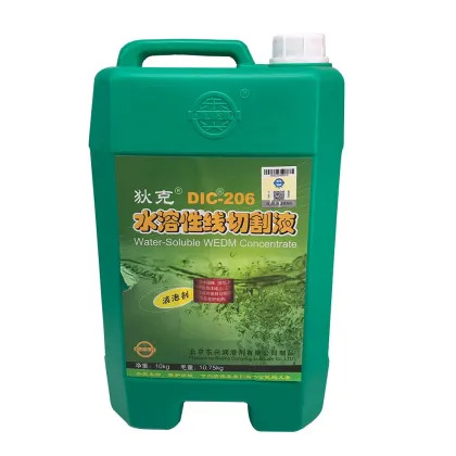 EDM Consumables Water-Soluble Oil Liquid DIC-206 Concentrate for Wire Cutting Machines