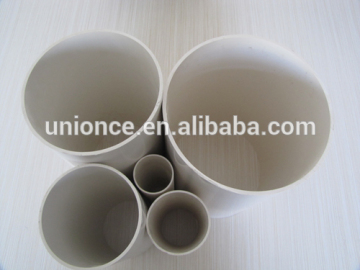 upvc plastic pipe / upvc solid wall pipe