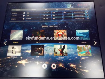 Immersive HTC Vive big stage/9d vr simulator funny game world for sale