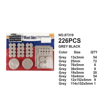 226pcs felt pads set