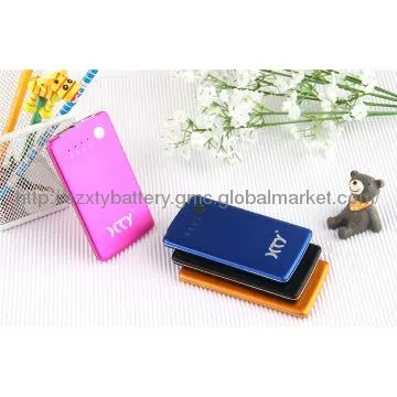 Cellphone battery charger pad led torch power bank