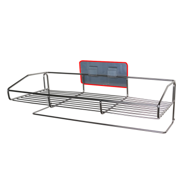 FUAO Kitchen Bathroom Traceless Self-Adhesive Magic Sticker Towel Rack