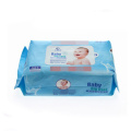 Organic Biodegradable Bamboo Fibre Lemon Flavor Baby Wipes For Children Face