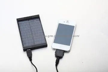 5V/9V Portable Solar Battery Charger for iPad, Tablet PC, Mobile Phone