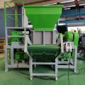 Waste plastic double shaft shredder machine