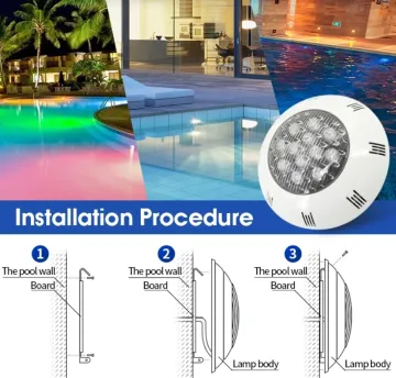 Waterproof Swimming LED IP68 Pool Lights Underwater Lamp